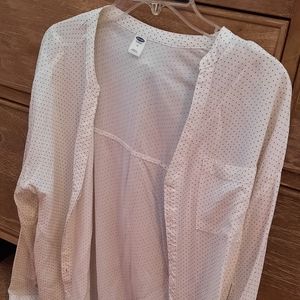 Spotted Button-down- Old Navy